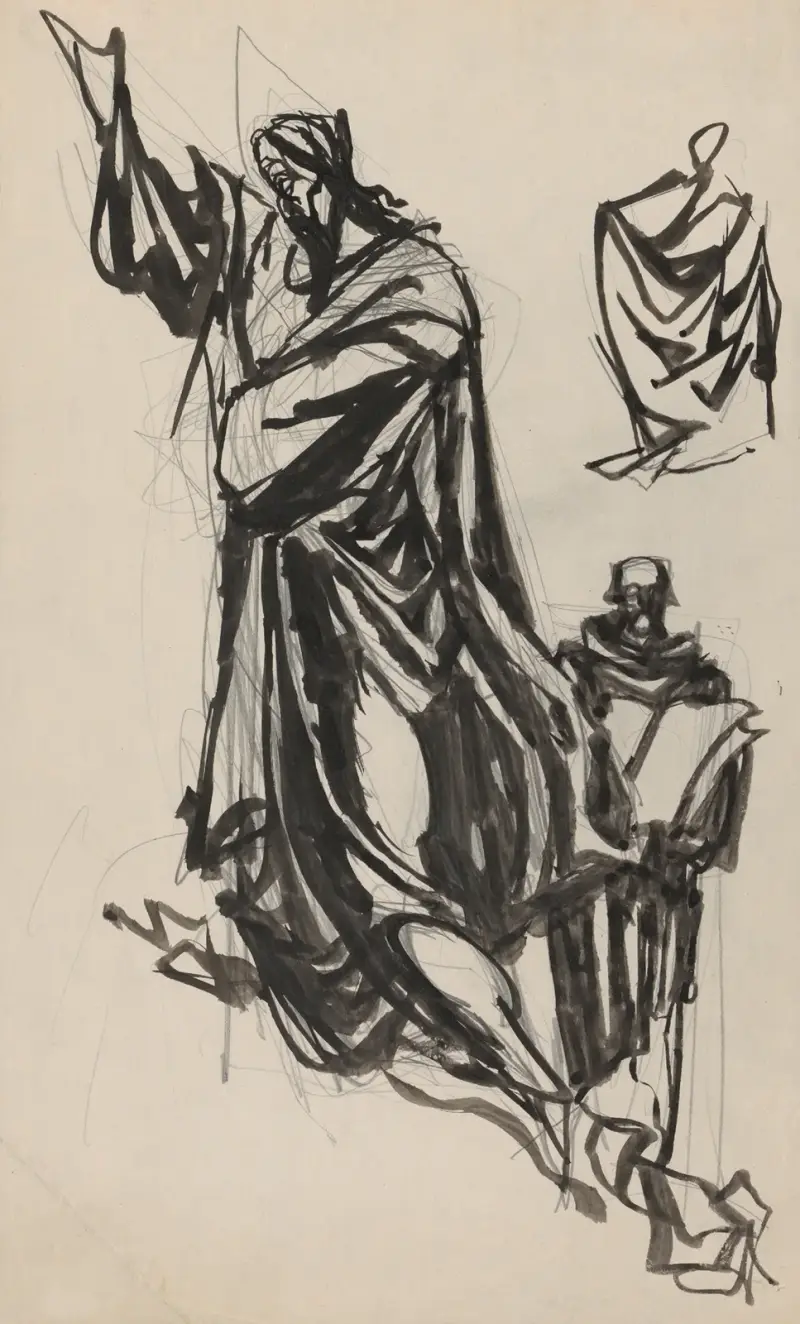 Figurstudier av Ján Novák