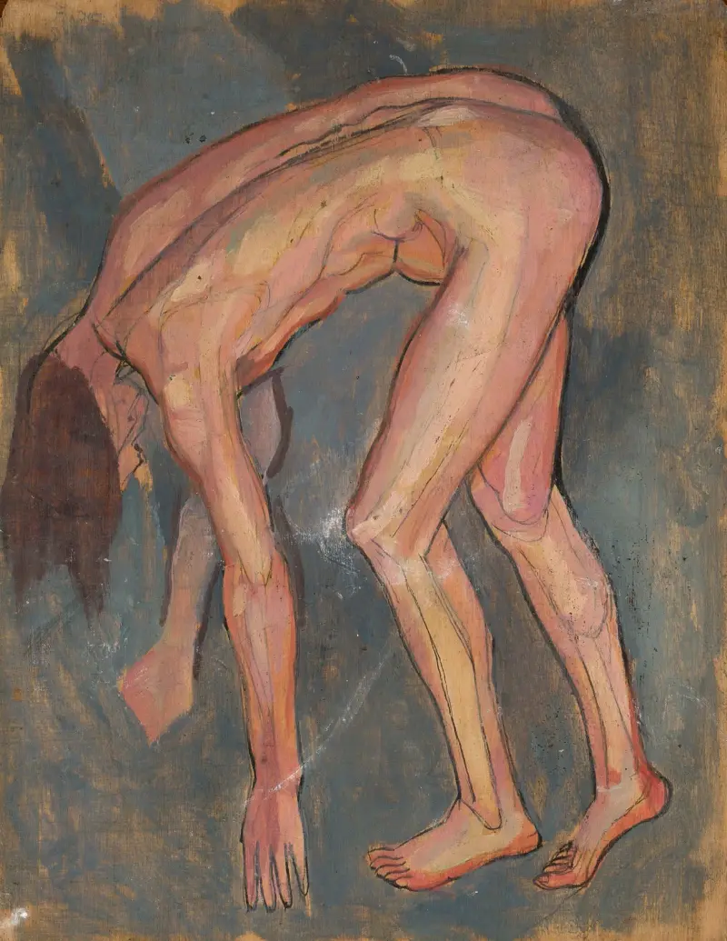 Ležící akt, Jan Rembowski