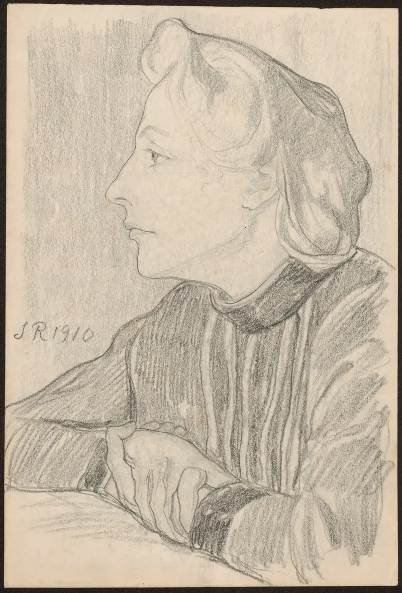 Hustruns porträtt av Jan Rembowski