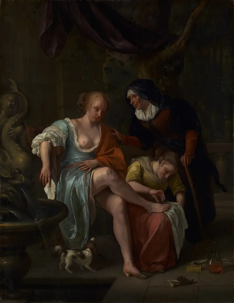 Batšeba po koupeli, Jan Steen