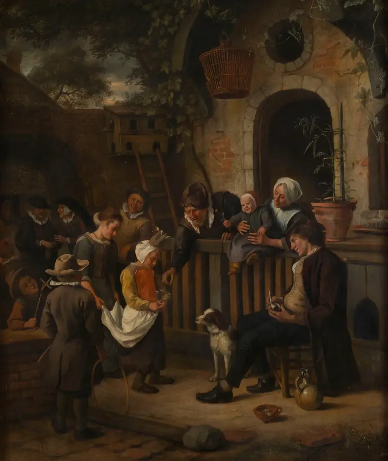 Den lille tiggaren av Jan Steen