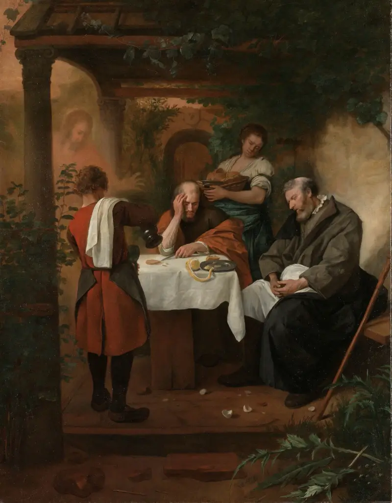 Måltiden i Emmaus av Jan Steen