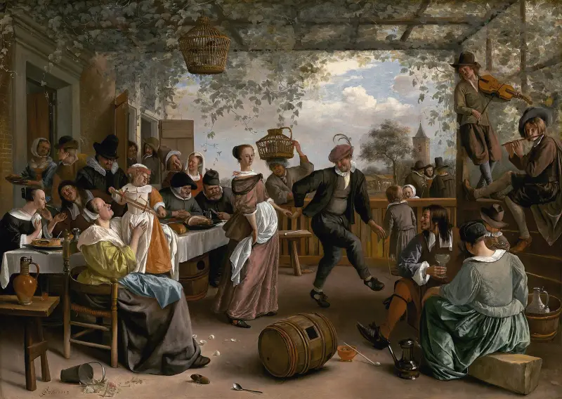 Det dansande paret av Jan Steen