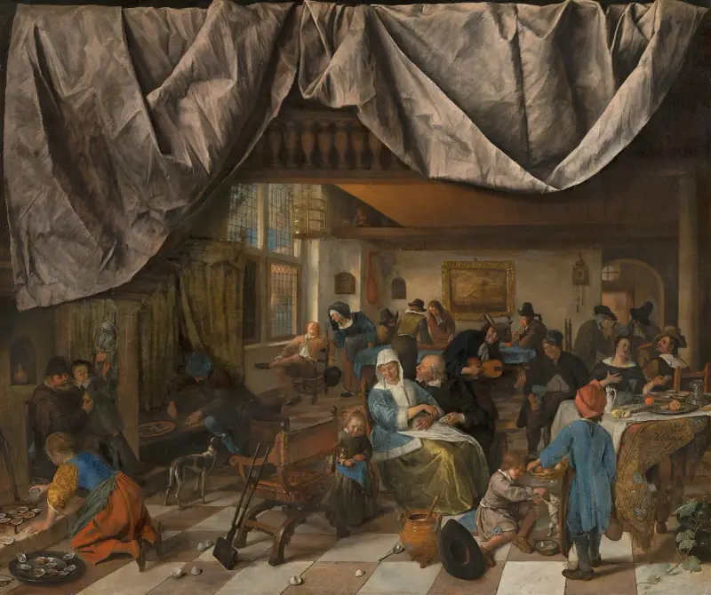 The Life of Man av Jan Steen