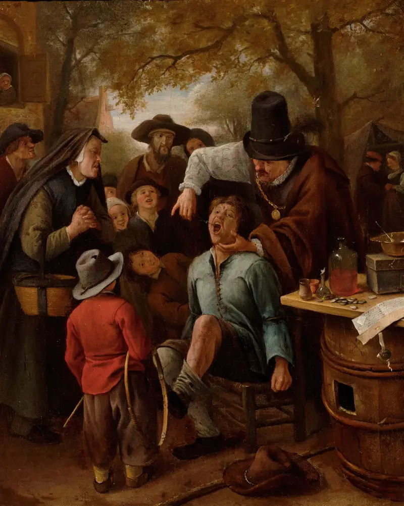 Tandutdragaren av Jan Steen