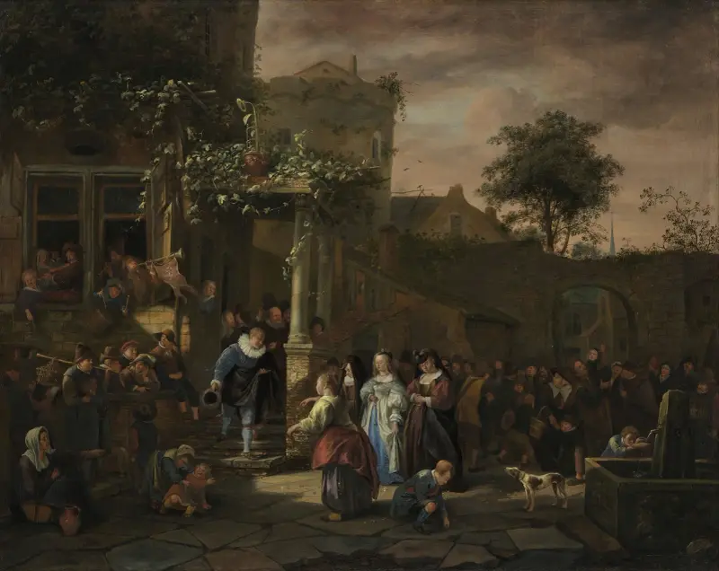 Bondbröllopet av Jan Steen