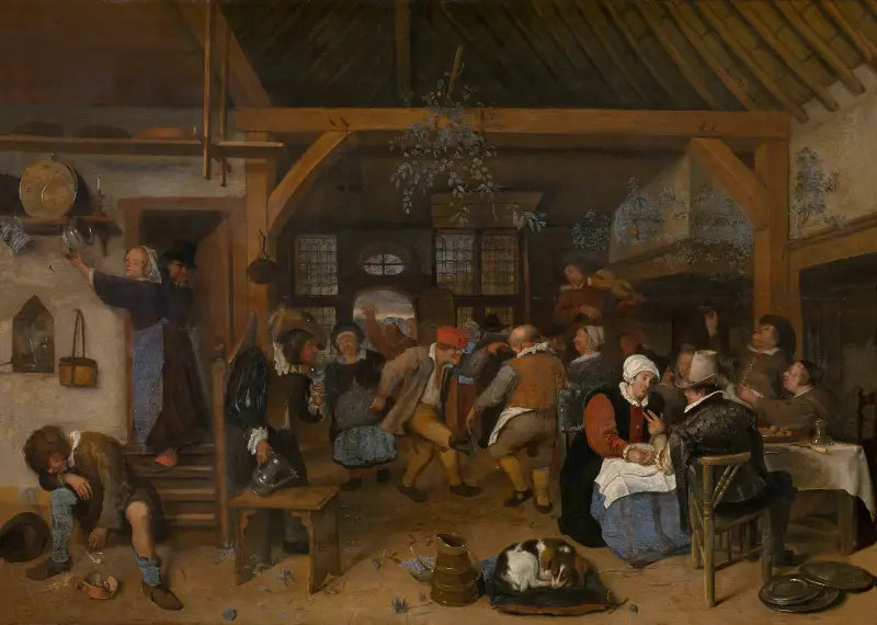 Svatba, Jan Steen
