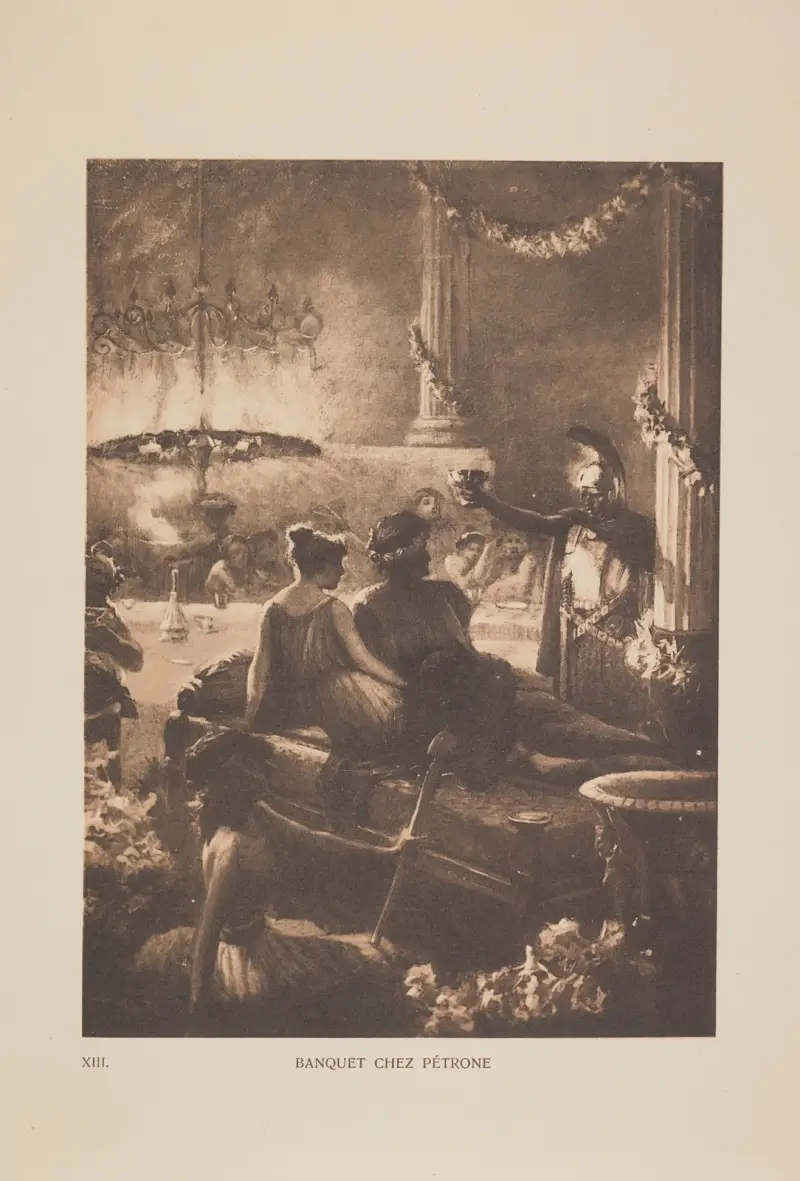 Bankett bei Petronius von Jan Styka