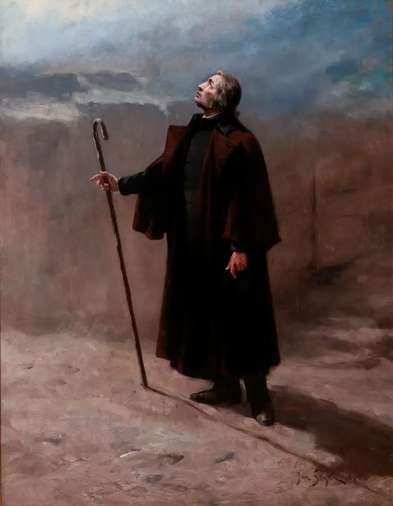 Mickiewicz as a Pilgrim, Jan Styka