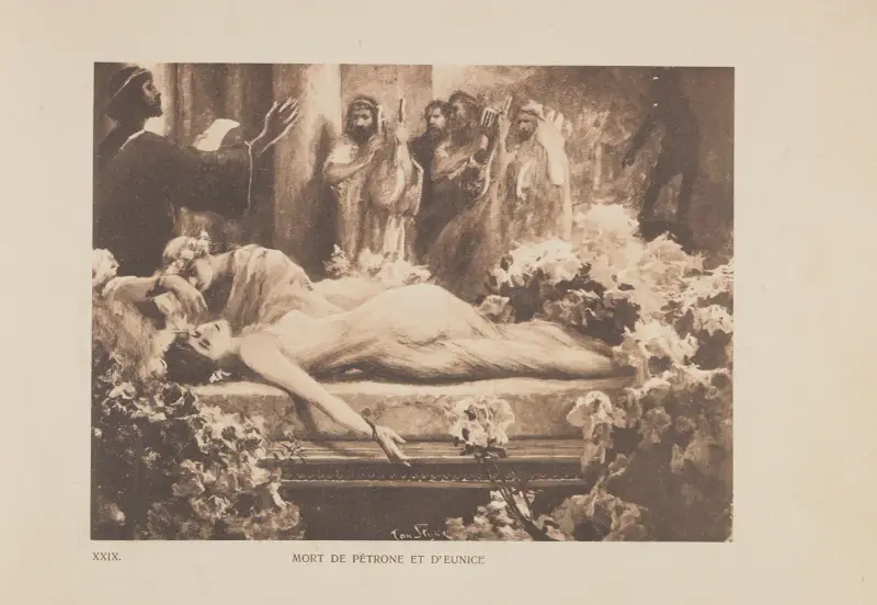 Petronius' Tod und Eunice von Jan Styka
