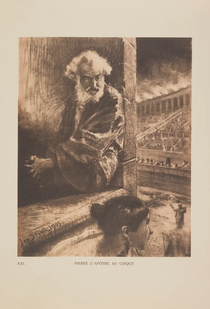 Pierre L’apôtre Au Cirque av Jan Styka