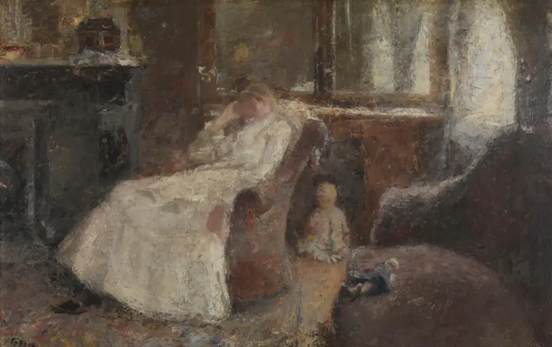 Annie Hall in Lissadell, Kenley av Jan Toorop
