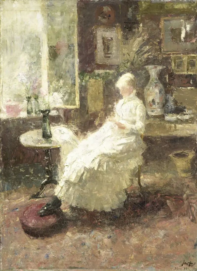 Annie Hall på Lissadell, Surrey av Jan Toorop