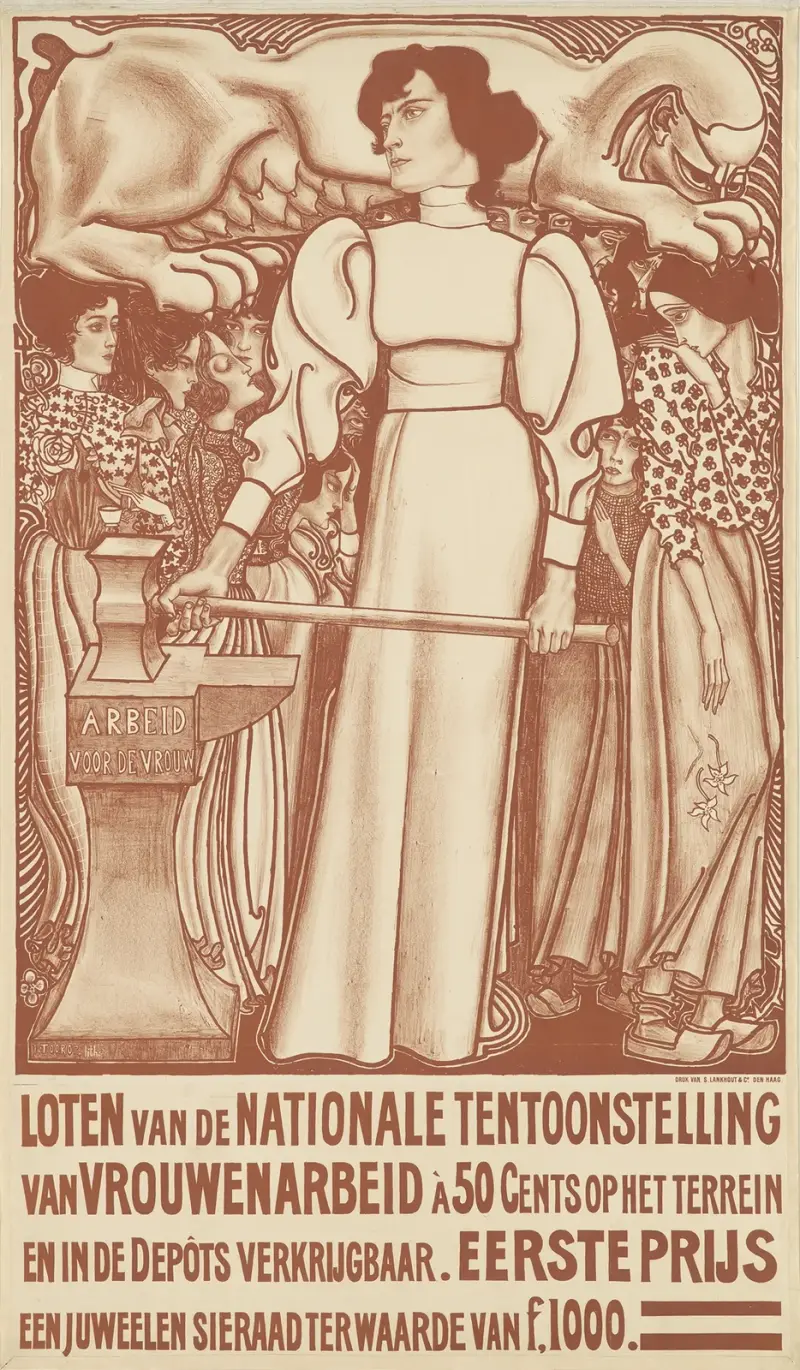 Arbeid voor de vrouw av Jan Toorop