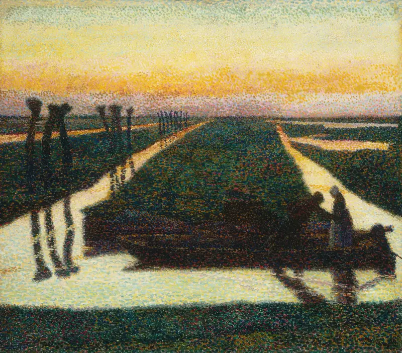 Broek in Waterland av Jan Toorop