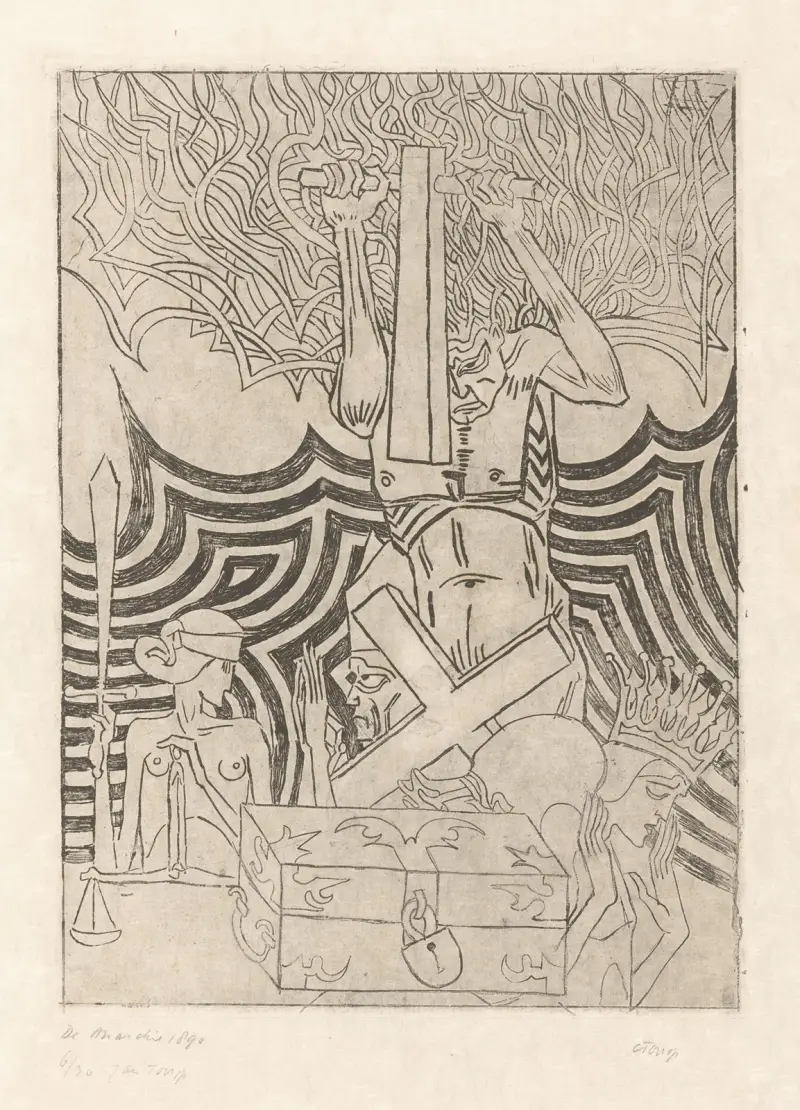 Die Anarchie von Jan Toorop
