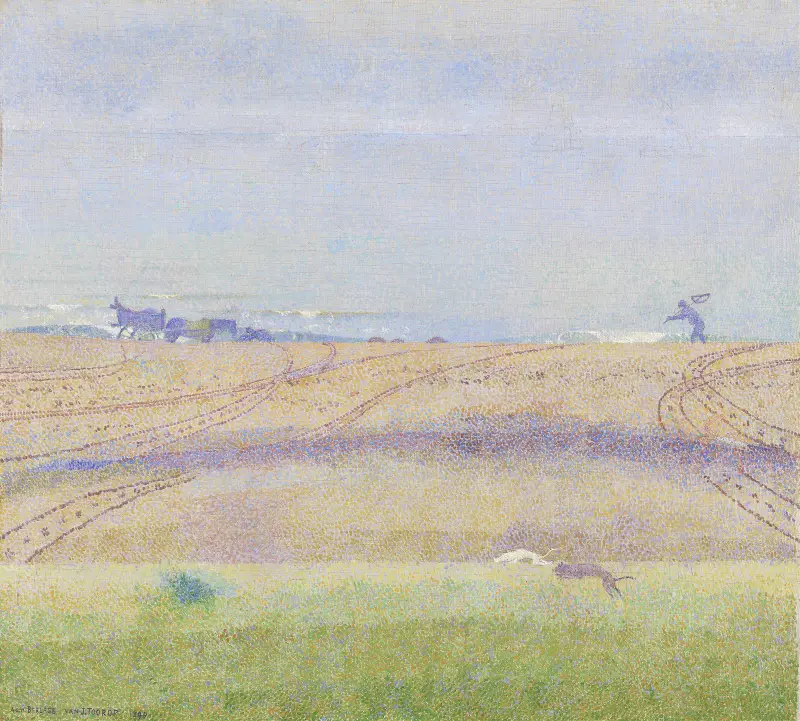 Nebliges Meer von Jan Toorop