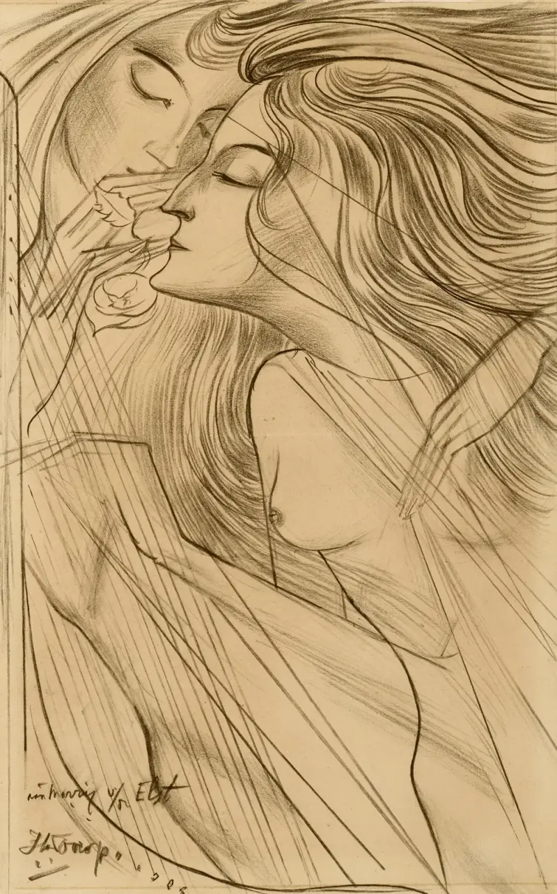 Två muser av Jan Toorop