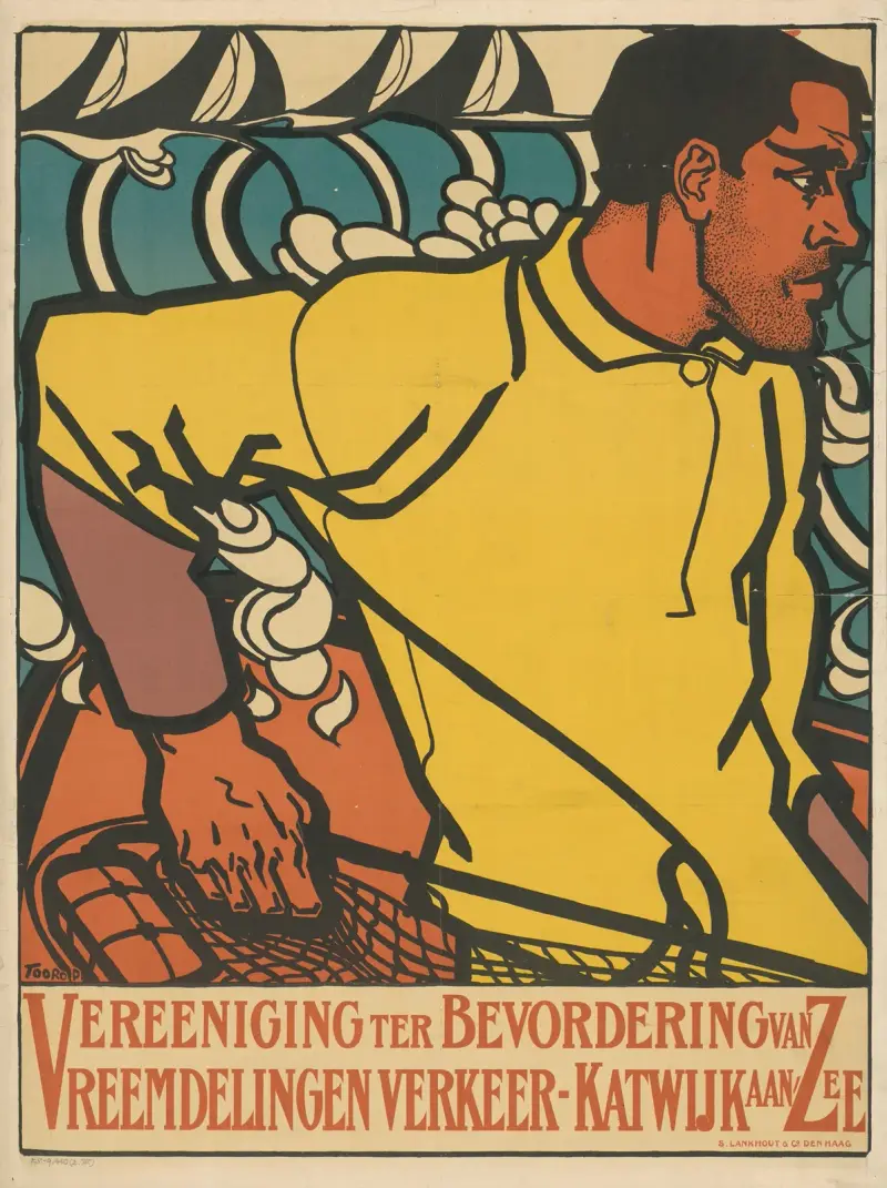 Vereeniging ter Bevordering van Vreemdelingenverkeer-Katwijk aan Zee av Jan Toorop
