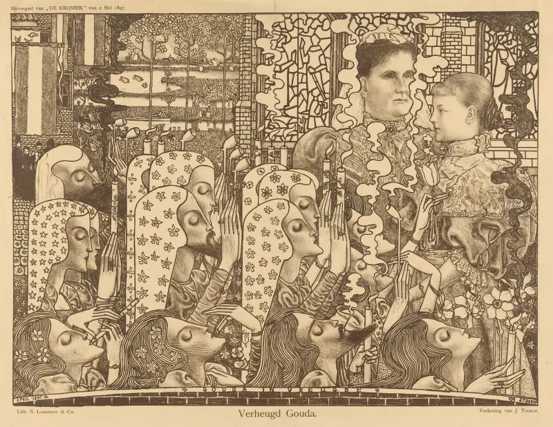Rozradowana Gouda, Jan Toorop