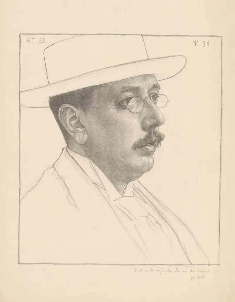 Porträtt av Aegidius Willem Timmerman av Jan Veth