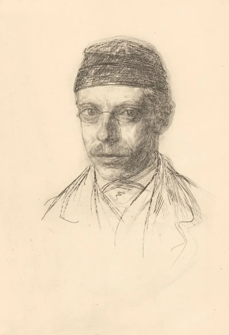 Porträtt av Charles Marius van Deventer av Jan Veth