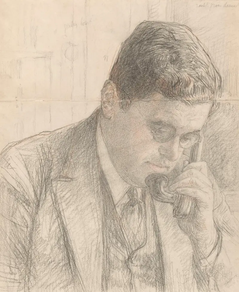 Porträtt av F. Mannheimer av Jan Veth