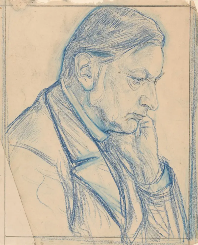Porträtt av Jhr. Alexander Frederik de Savornin Lohman av Jan Veth