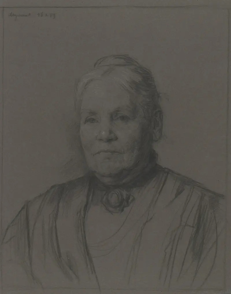 Porträtt av fru M. Heering-Spakler av Jan Veth