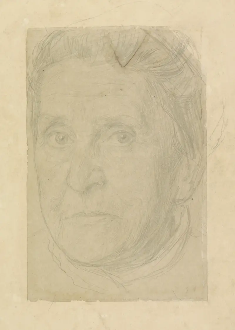 Portret van mevrouw M.J. van Rennès-de Jongh av Jan Veth