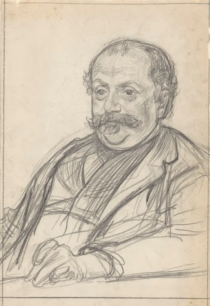 Porträtt av mr. F.S. van Nierop av Jan Veth