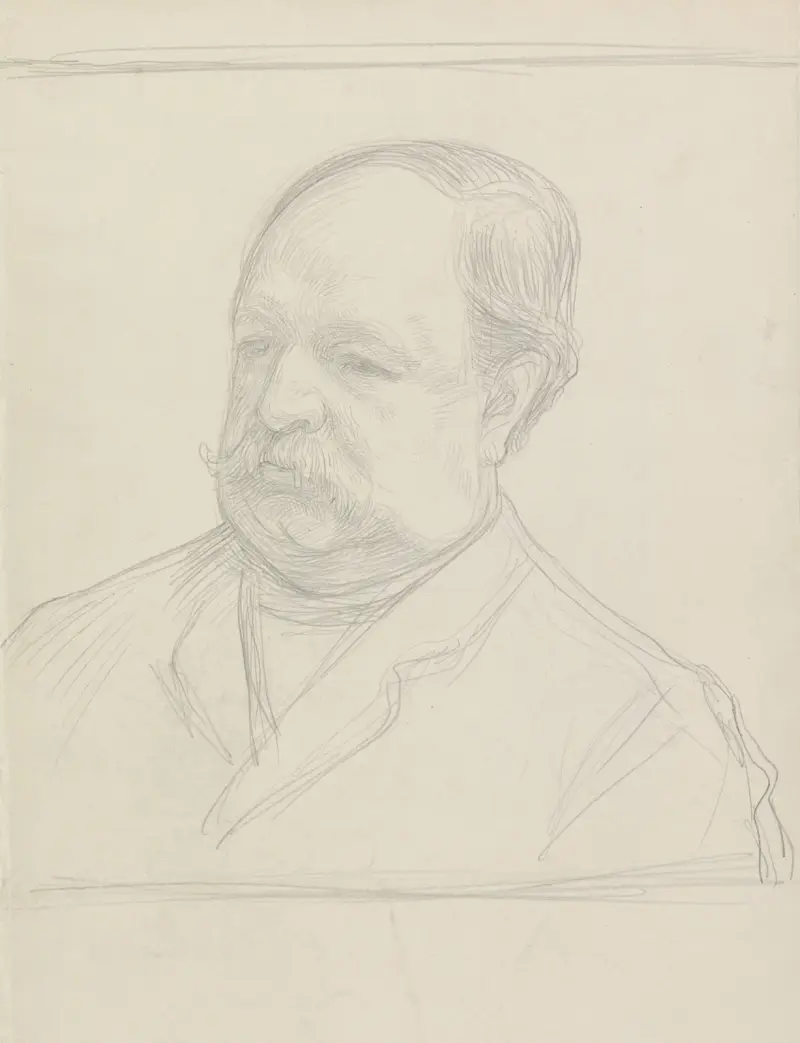 Porträtt av mr. Jan Heemskerk Azn av Jan Veth