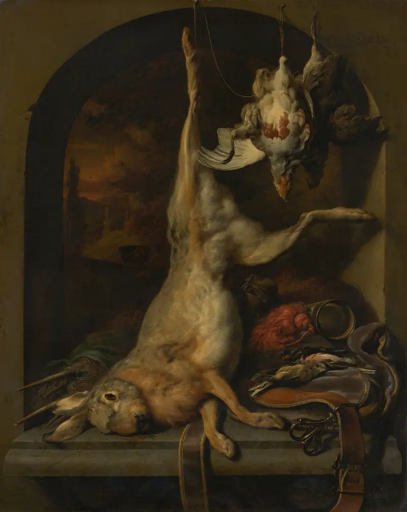 Mrtvý zajíc, Jan Weenix
