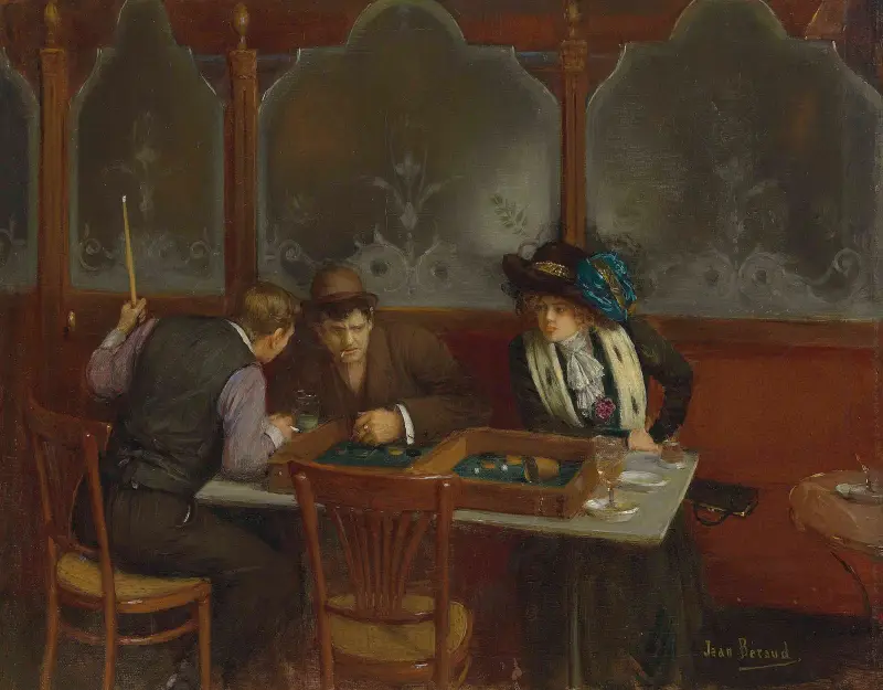 På kaféet av Jean Béraud