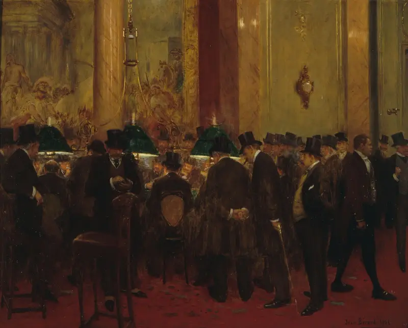 Au cercle, Jean Béraud