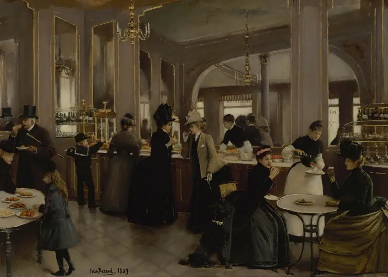 La pâtisserie Gloppe av Jean Béraud