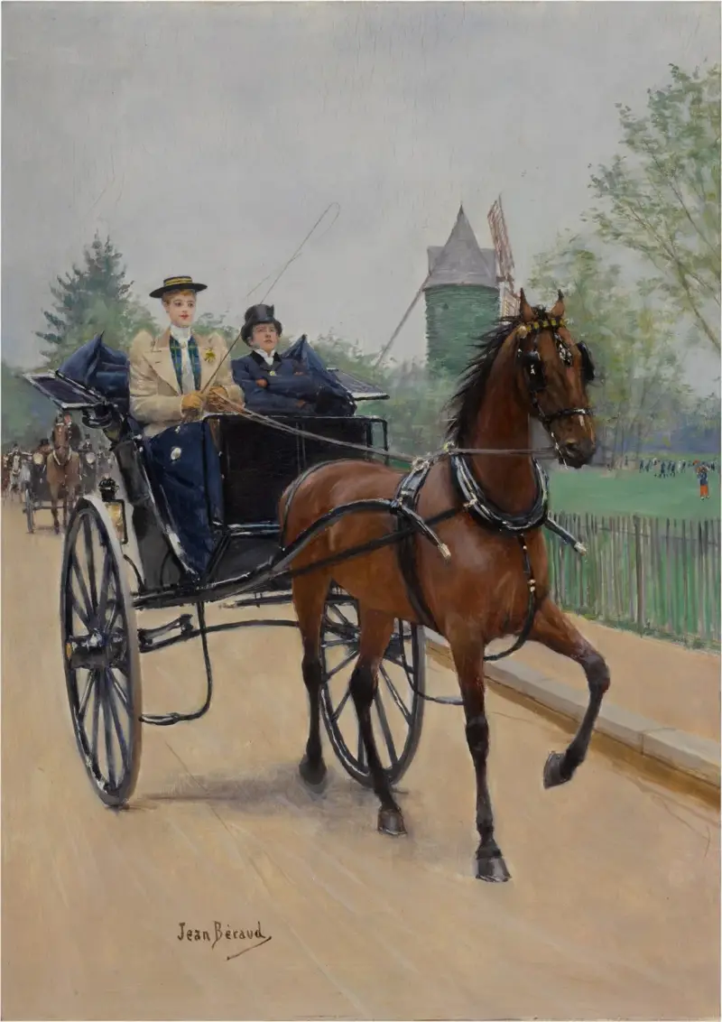 Le Buggy av Jean Béraud