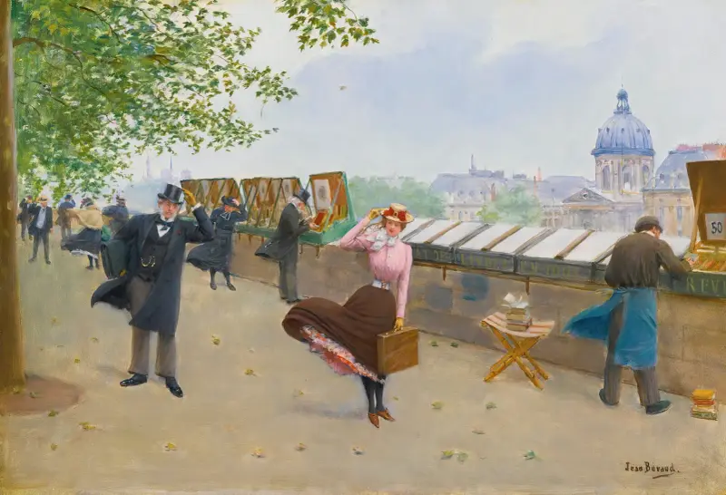 Längs Seine av Jean Béraud