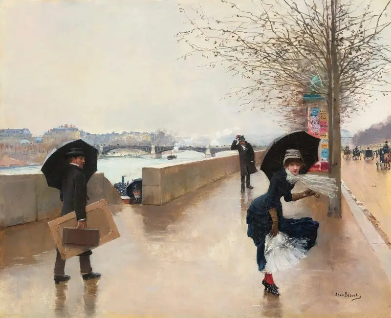 Vítr, Jean Béraud
