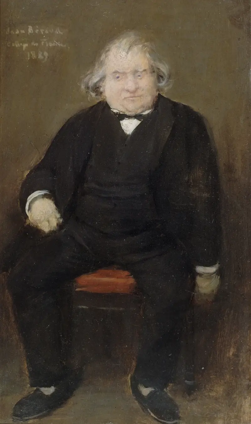 Porträt von Ernest Renan (1823–1892), Philosoph von Jean Béraud