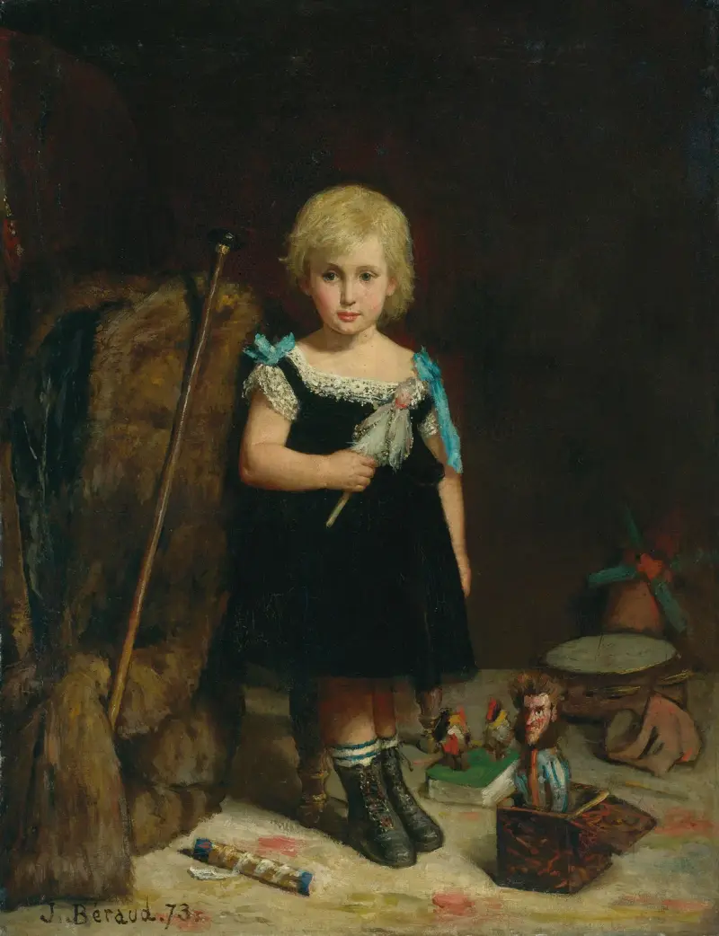 Porträtt av Alfred Auguste Frédéric Victor Labatt De Lambert av Jean Béraud