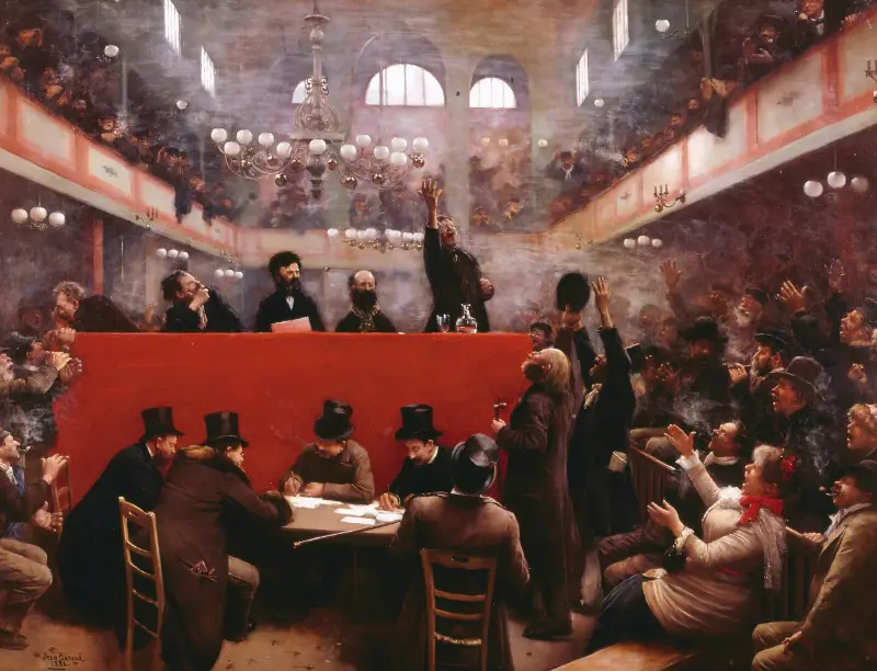 Salle Graffard av Jean Béraud