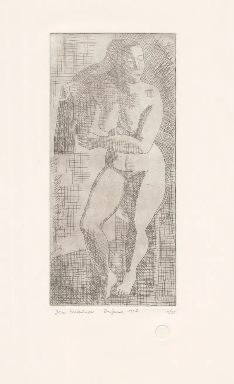 Badande av Jean Brusselmans