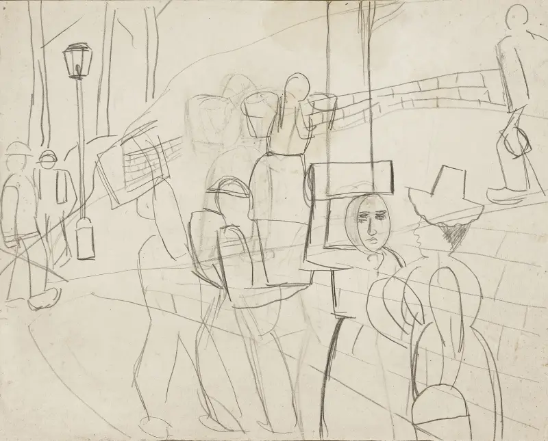 Chłopi, 1928 – Nr. 1, Jean Brusselmans