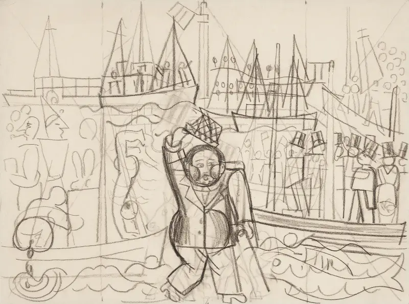 Fest i hamnen av Jean Brusselmans