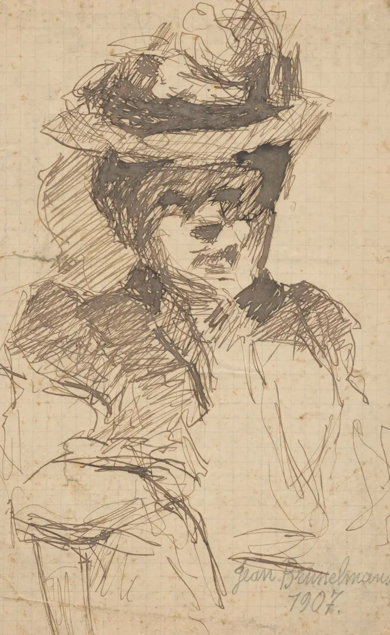 Kvinnlig figur av Jean Brusselmans
