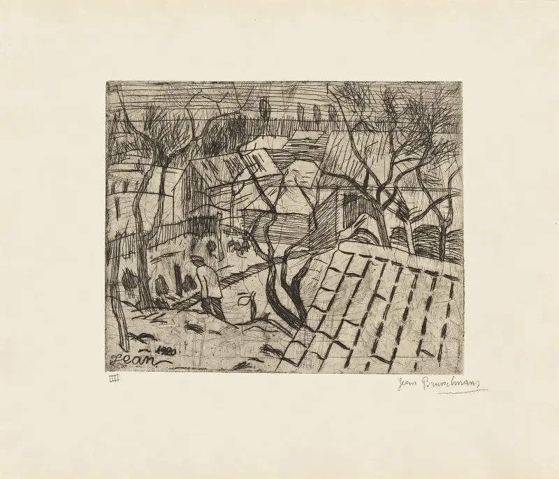 Hiver en Brabant av Jean Brusselmans