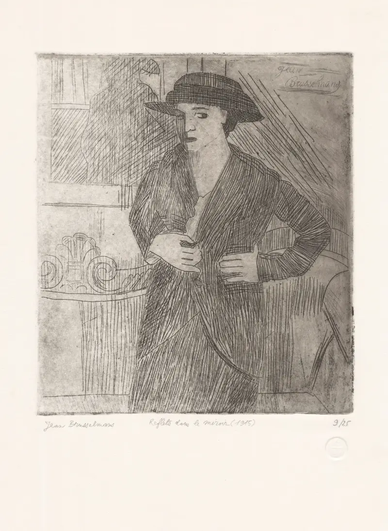 Spegelbild av Jean Brusselmans