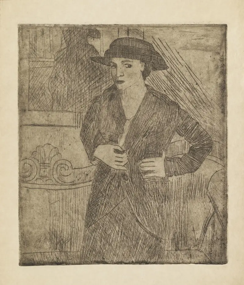 Spiegelung im Spiegel von Jean Brusselmans