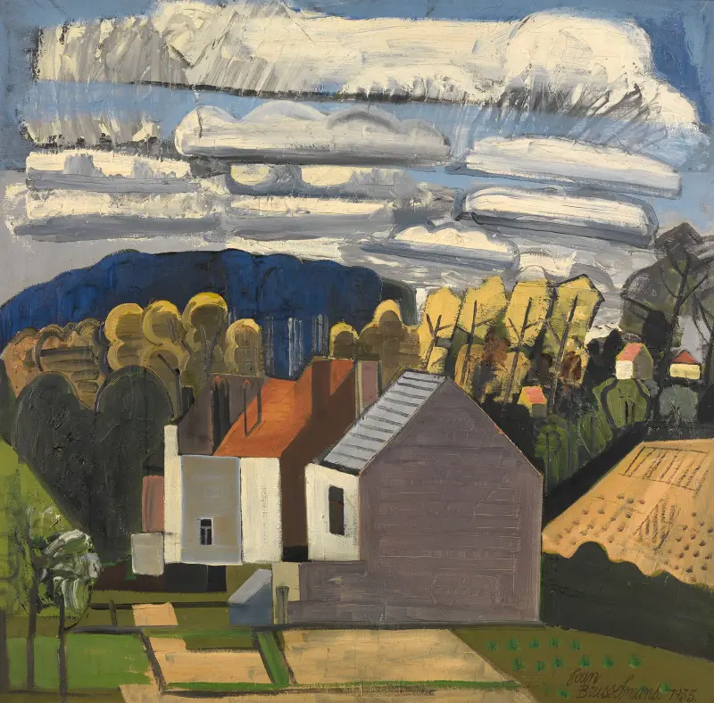 Sonnige Landschaft von Jean Brusselmans